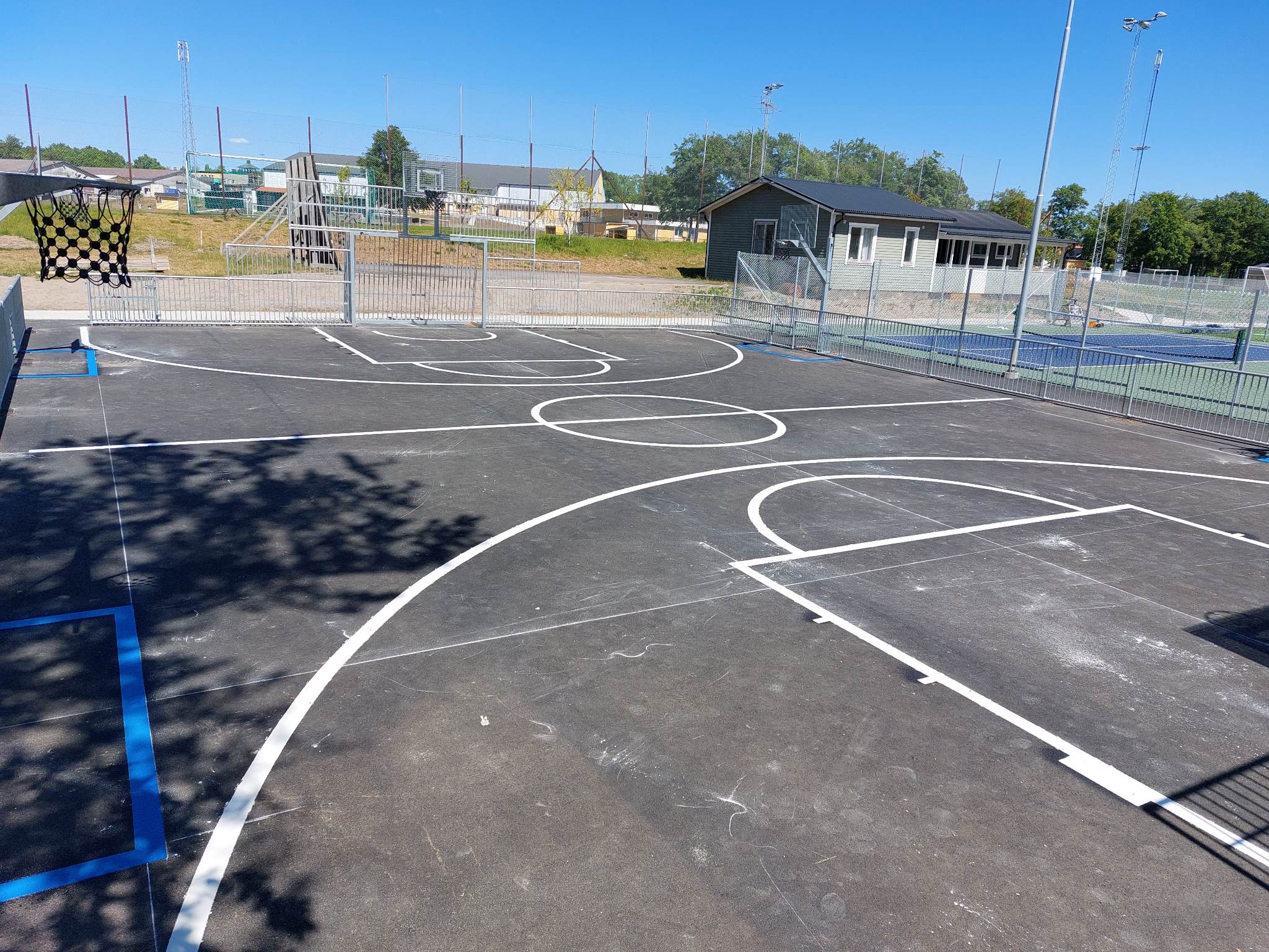 Basketplan efter markering